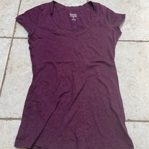 Maroon V Neck